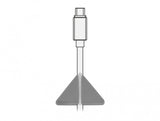 DeLOCK 18328 kabelorganisator Kabelholder Grå, Hvid 2 stk