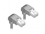 DeLOCK 85858 netværkskabel Grå 0,5 m Cat5e SF/UTP (S-FTP)