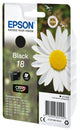 Epson Daisy C13T18014012 blækpatron 1 stk Original Standard udbytte Sort