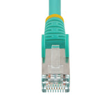 StarTech.com NLAQ-2M-CAT6A-PATCH netværkskabel Turkisfarve S/FTP (S-STP)