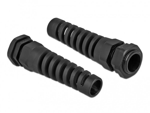 DeLOCK 60345 kabelforskruning Sort Plast 1 stk