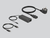 DeLOCK 87777 dockingstation Ledningsført Thunderbolt 3 Grå