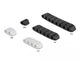 DeLOCK 18400 kabelorganisator Bord/Væg Kabelholder Sort, Hvid 10 stk