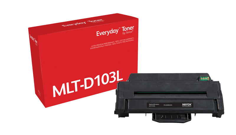 Everyday™ sprt Toner by Xerox compatible with Samsung MLT-D103L, Høj kapacitet