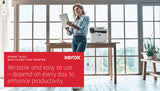 Xerox B235, A4, 34 ppm trådløs dupleks kopi/print/scan/fax PS3 PCL5e/6, ADF, 2 magasiner, i alt 251 ark