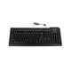 Seal Shield Silver Seal tastatur Universel USB QWERTZ Tysk Sort