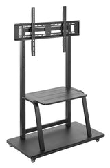 Deltaco OFFICE Heavy-duty mobile monitor cart, 37-100", 150 kg