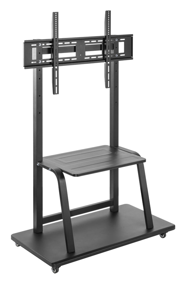 Deltaco OFFICE Heavy-duty mobile monitor cart, 37-100", 150 kg