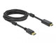 DeLOCK 85958 videokabel adapter 5 m DisplayPort HDMI Sort
