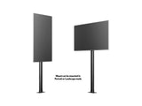 Multibrackets 2401 skærmbeslag til skiltning 160 cm (63") Sort