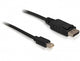 DeLOCK 3m Displayport Cable mini DisplayPort Sort