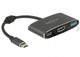 DeLOCK 62991 USB grafisk adapter 3840 x 2160 pixel Grå