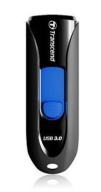 Transcend JetFlash 790 128GB USB-nøgle USB Type-A 3.2 Gen 1 (3.1 Gen 1) Sort, Blå