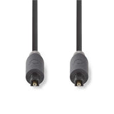 Nedis CABW25000AT30 lydkabel 3 m Toslink Anthracit