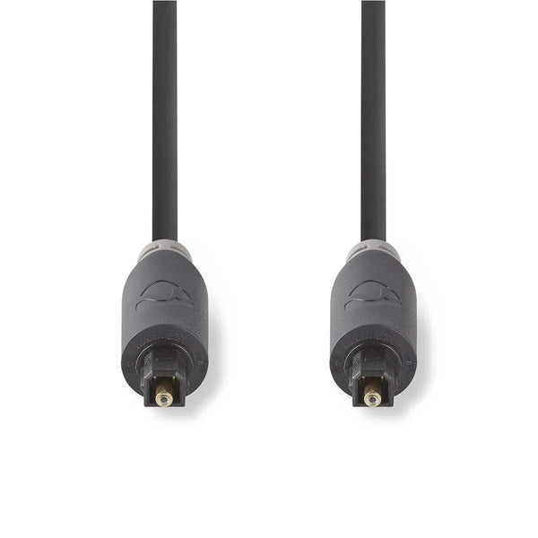 Nedis CABW25000AT30 lydkabel 3 m Toslink Anthracit