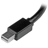 StarTech.com MDP2DPDVHD videokabel adapter 0,15 m Mini DisplayPort DisplayPort + DVI-D + HDMI Sort