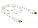 DeLOCK 85509 DisplayPort kabel 1,5 m Hvid