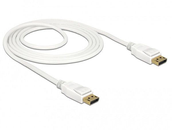 DeLOCK 85509 DisplayPort kabel 1,5 m Hvid