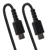StarTech.com R2CCC-50C-USB-CABLE USB-kabel USB 2.0 0,5 m USB C 0,48 Gbit/sek. Sort