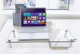 Digitus DA-90358 skærmbeslag og -stativer 81,3 cm (32") Skrivebord Transparent