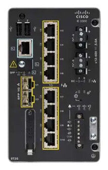 Cisco Catalyst IE-3300-8T2S-E netværksswitch Administreret L2 Gigabit Ethernet (10/100/1000) Sort