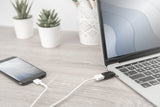 Digitus AK-300506-000-S kabel kønsskifter USB C USB A Sort