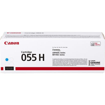Canon 055H tonerpatron 1 stk Original Blå