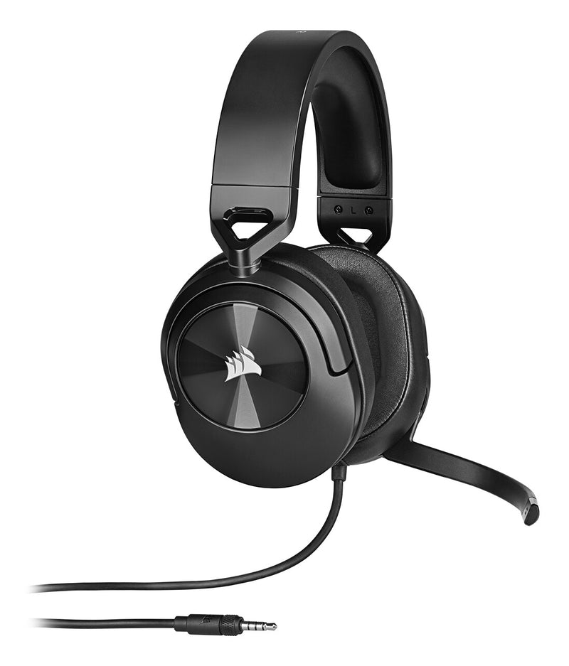 Corsair HS55 STEREO Headset Ledningsført Spil Kulfiber