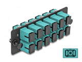 DeLOCK 66928 fiber adapter SC/SC 1 stk Turkisfarve, Sort