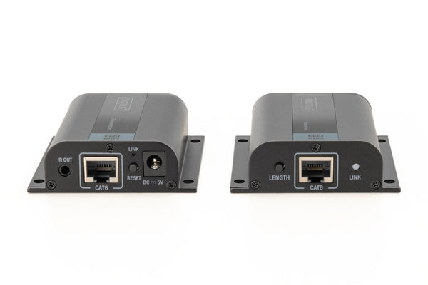 Digitus DS-55100-1 AV forlænger AV sender & modtager Sort
