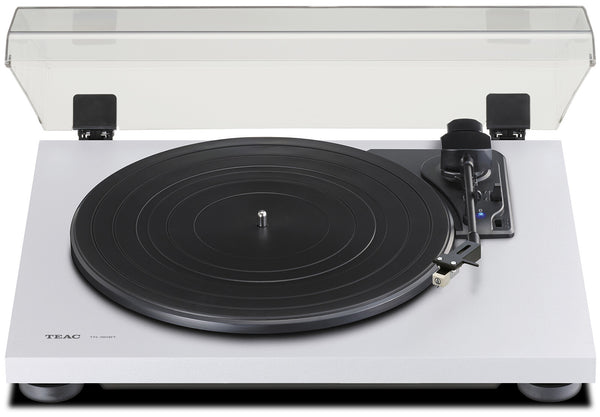 TEAC TN-180BT-A3 Bæltedrevet pladespiller Sort, Hvid Semi-automatisk