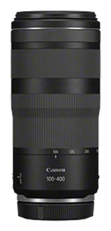 Canon RF 100-400 mm f5.6-8 IS USM MILC Teleobjektiv Sort