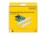 DeLOCK 90068 interface-kort/adapter Intern USB 3.2 Gen 2 (3.1 Gen 2)