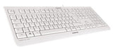 CHERRY KC 1000 tastatur Hjem USB Schweizisk Grå