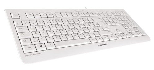 CHERRY KC 1000 tastatur Hjem USB Schweizisk Grå