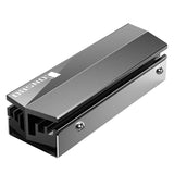 Jonsbo M.2 GREY Computerkølesystem Solid-state drev Køleplade/køler Sort, Grå 1 stk