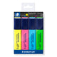 Staedtler Textsurfer classic 364 speedmarker 4 stk Mejselspids Blå, Grøn, Lyserød, Gul