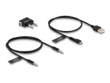 DeLOCK 27181 hovedtelefoner/headset Kabel & trådløs Opkald/musik Micro-USB Bluetooth Sort