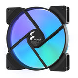 Fractal Design Prisma AL-18 PWM Computerkabinet Ventilator 18 cm Sort, Hvid 1 stk