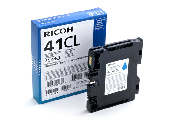 Ricoh 405766 blækpatron 1 stk Original Blå