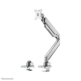 Neomounts NM-D775SILVERPLUS skærmbeslag og -stativer 124,5 cm (49") Skrivebord Sølv