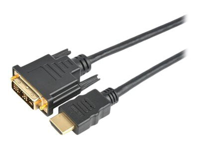 Prokord HDMI-D 0057 videokabel adapter 2 m HDMI Type A (Standard) DVI-D Sort