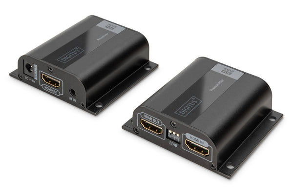 Digitus DS-55100-1 AV forlænger AV sender & modtager Sort