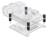 DeLOCK 60243 monteringssæt Sort Plast
