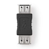 Nedis CCGB60900BK kabel kønsskifter USB-A Sort