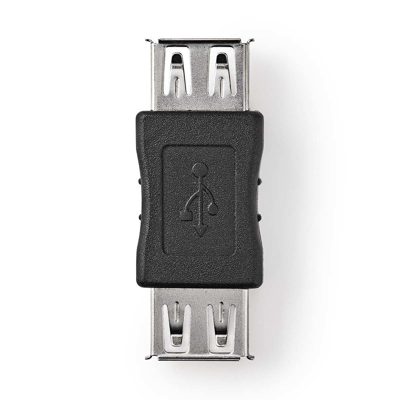 Nedis CCGB60900BK kabel kønsskifter USB-A Sort