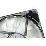 Inter-Tech L-12025 Aura Computerkabinet Ventilator 12 cm Sort