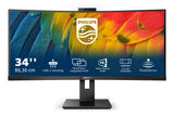 Philips 5000 series 34B1U5600CH/00 computerskærm 86,4 cm (34") 3440 x 1440 pixel Wide Quad HD LCD Sort