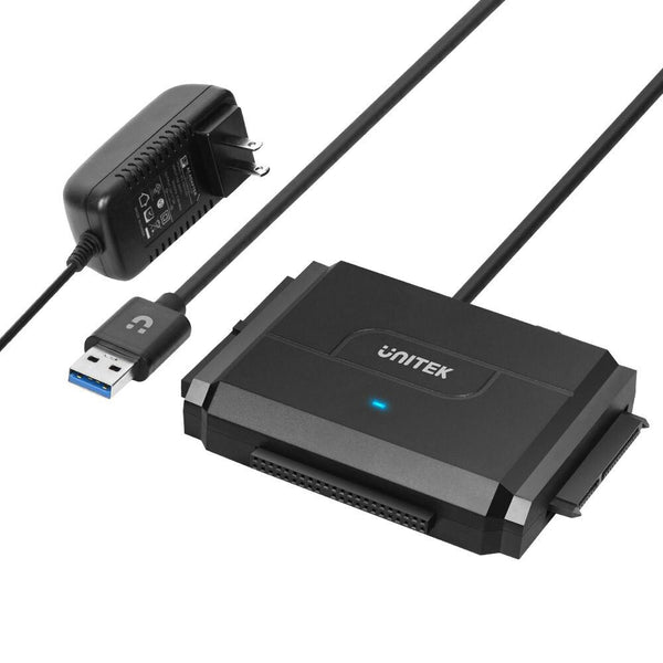 UNITEK Y-3324 drev dockingstation USB 3.2 Gen 1 (3.1 Gen 1) Type-A Sort