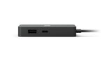 Microsoft USB-C Travel Hub Black USB grafisk adapter Sort